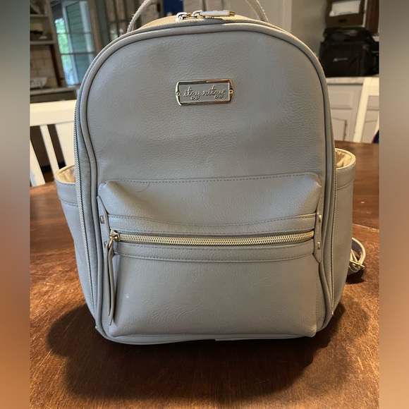 Itzy Ritzy Handbags - Itzy ritzy gray mini diaper bag
